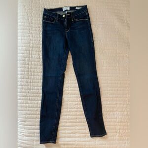 Frame Denim women’s Le High Rise Skinny jeans size 26 EUC